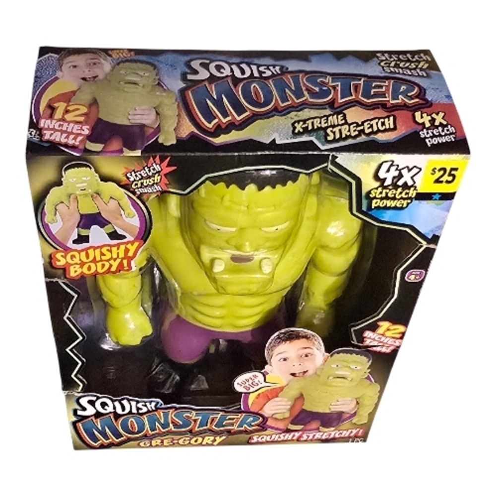 Greg-Gory Squish Monster Toy - Picture 2 of 4